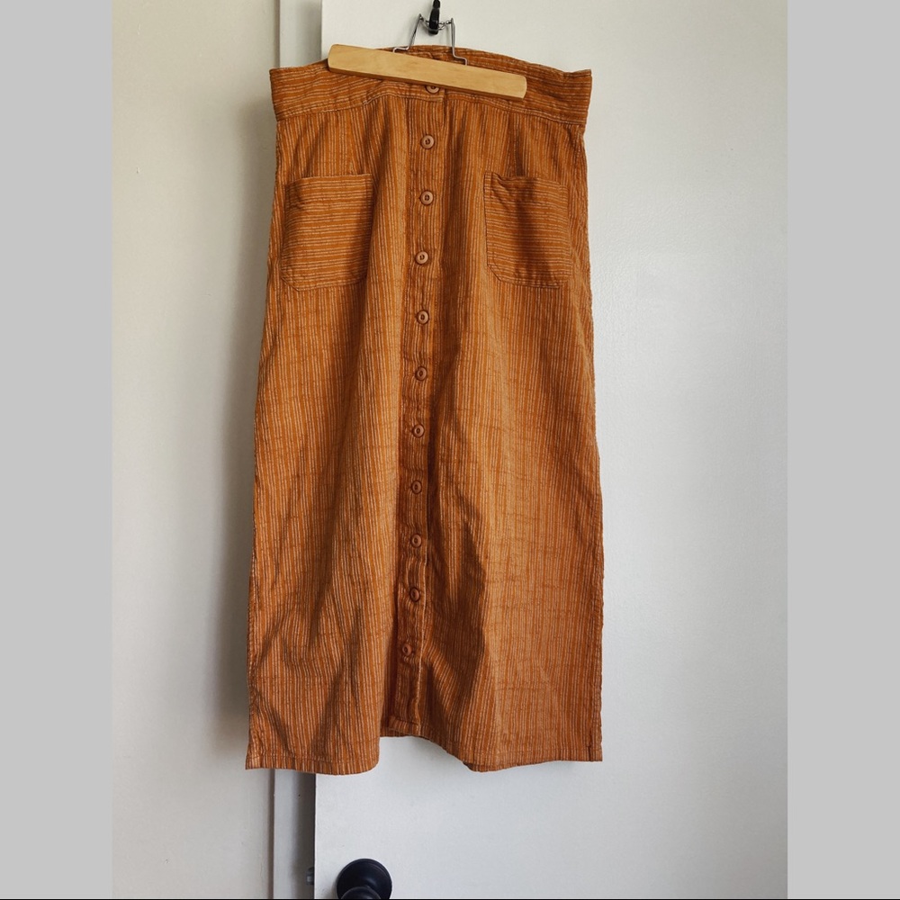 Ace & Jig Bo Skirt in Umber size M